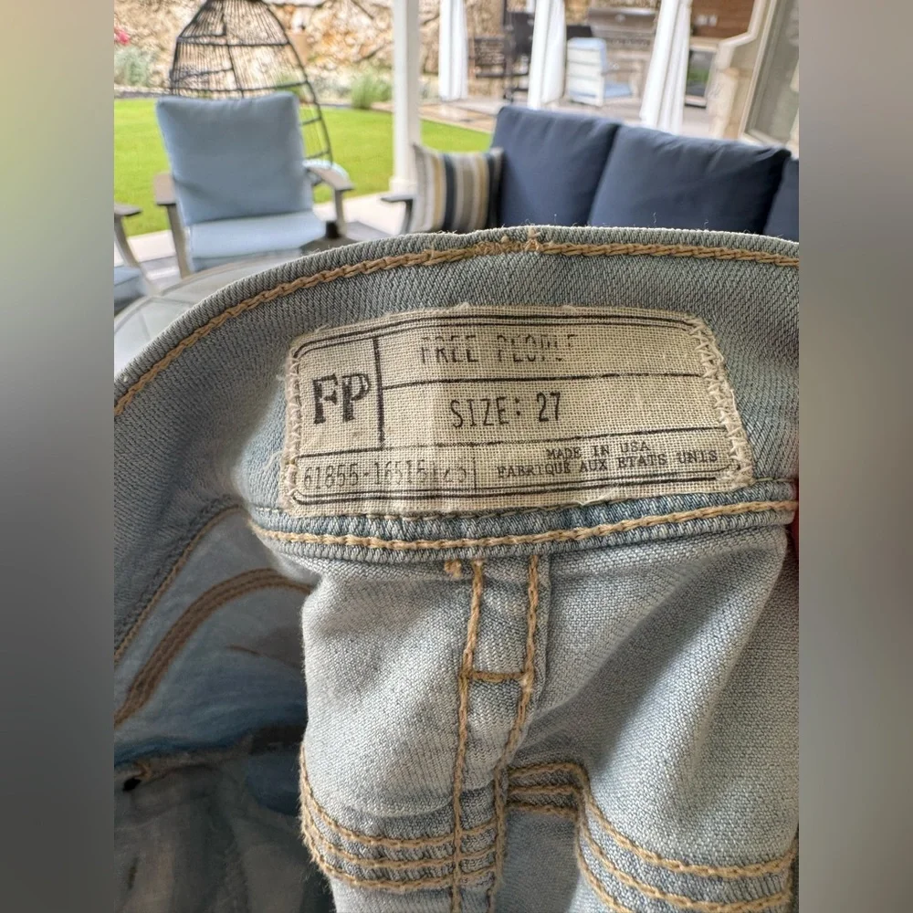 Free People Jeans Light Wash